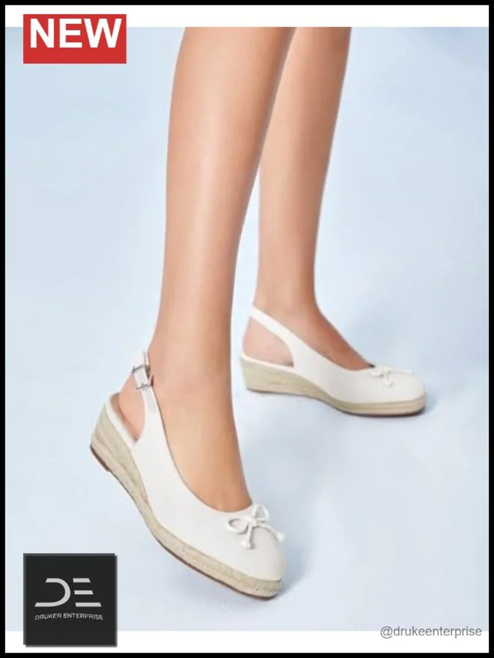 Closed Toe Espadrilles Wedges Platform Slingback Mid Low Heel Canvas Bow Dress